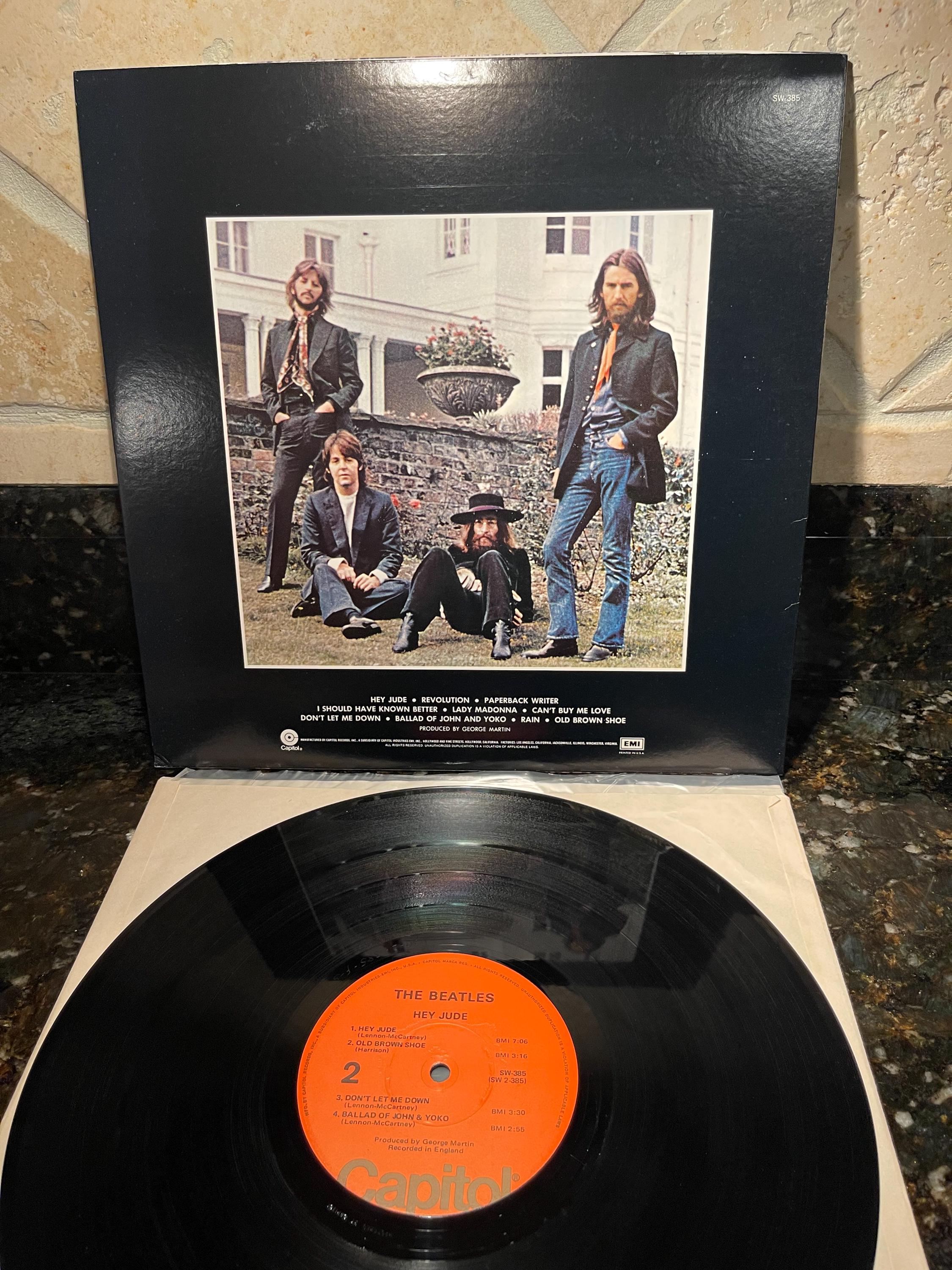 ☆US ORIG LP☆THE BEATLES/Hey Jude 1970年 初回『THE BEATLES AGAIN
