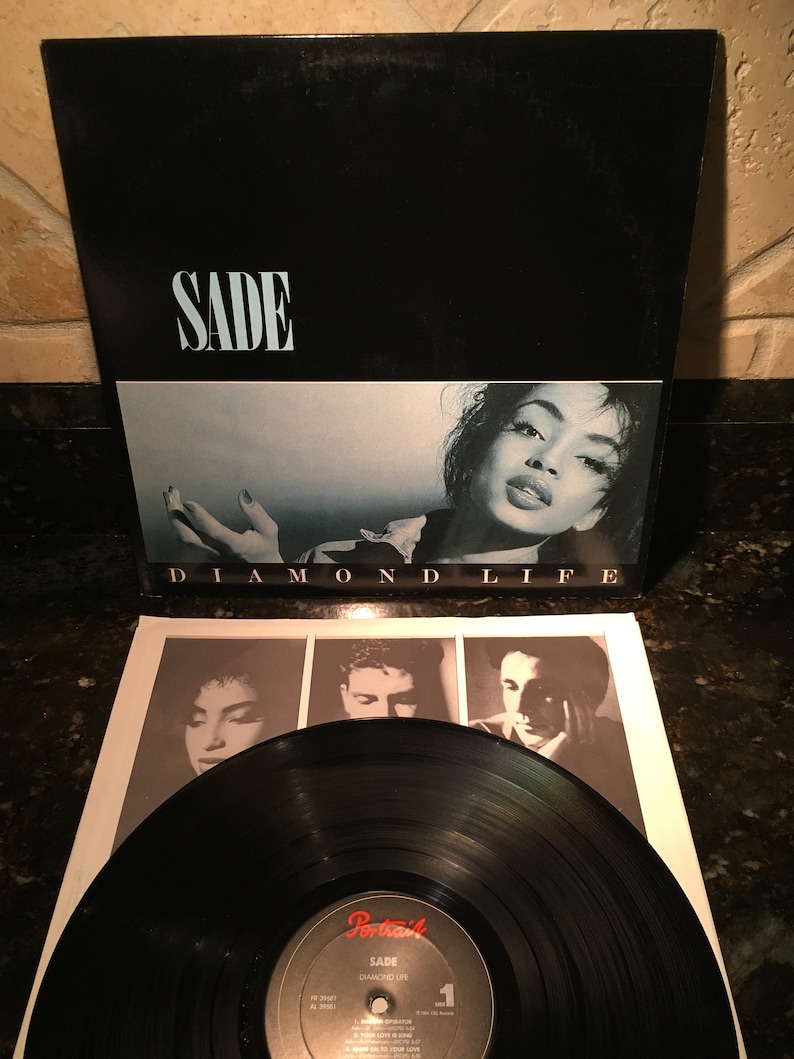 Sade Diamond Life Record Vinyl LP Vintage EX Smooth Operator Free S/H image 1