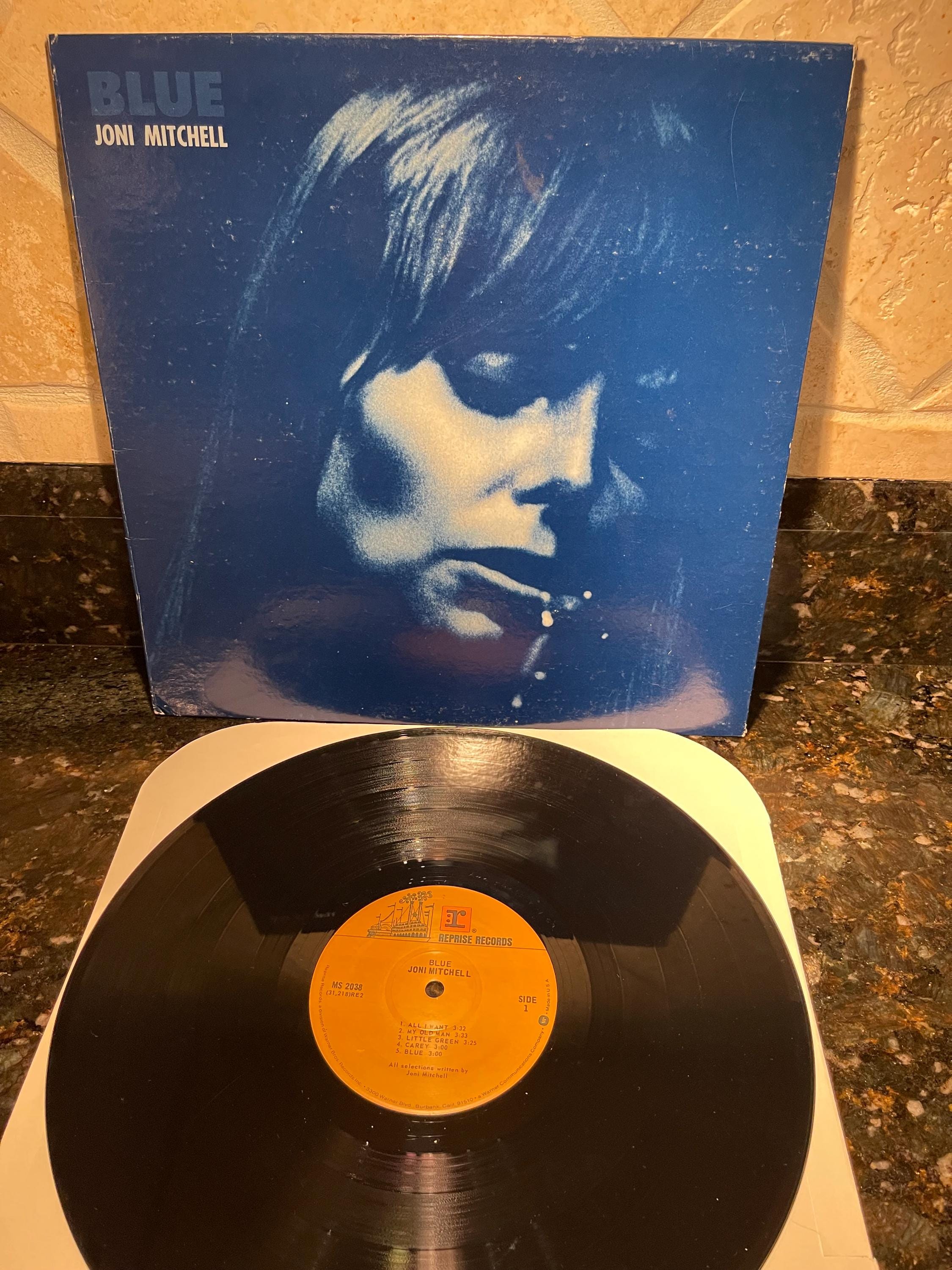 Joni Mitchell Blue Vinyl - Etsy