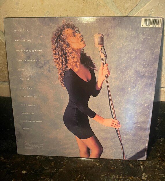 マライア・キャリー デビュー 1990年プレス - ビニールレコード LP