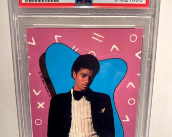 1984 Topps Michael Jackson Series 1 Stickers #4 - PSA 9 Mint
