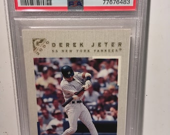 Derek Jeter 2000 Topps Gallery #95 PSA 10 Gem Mint Graded Encased