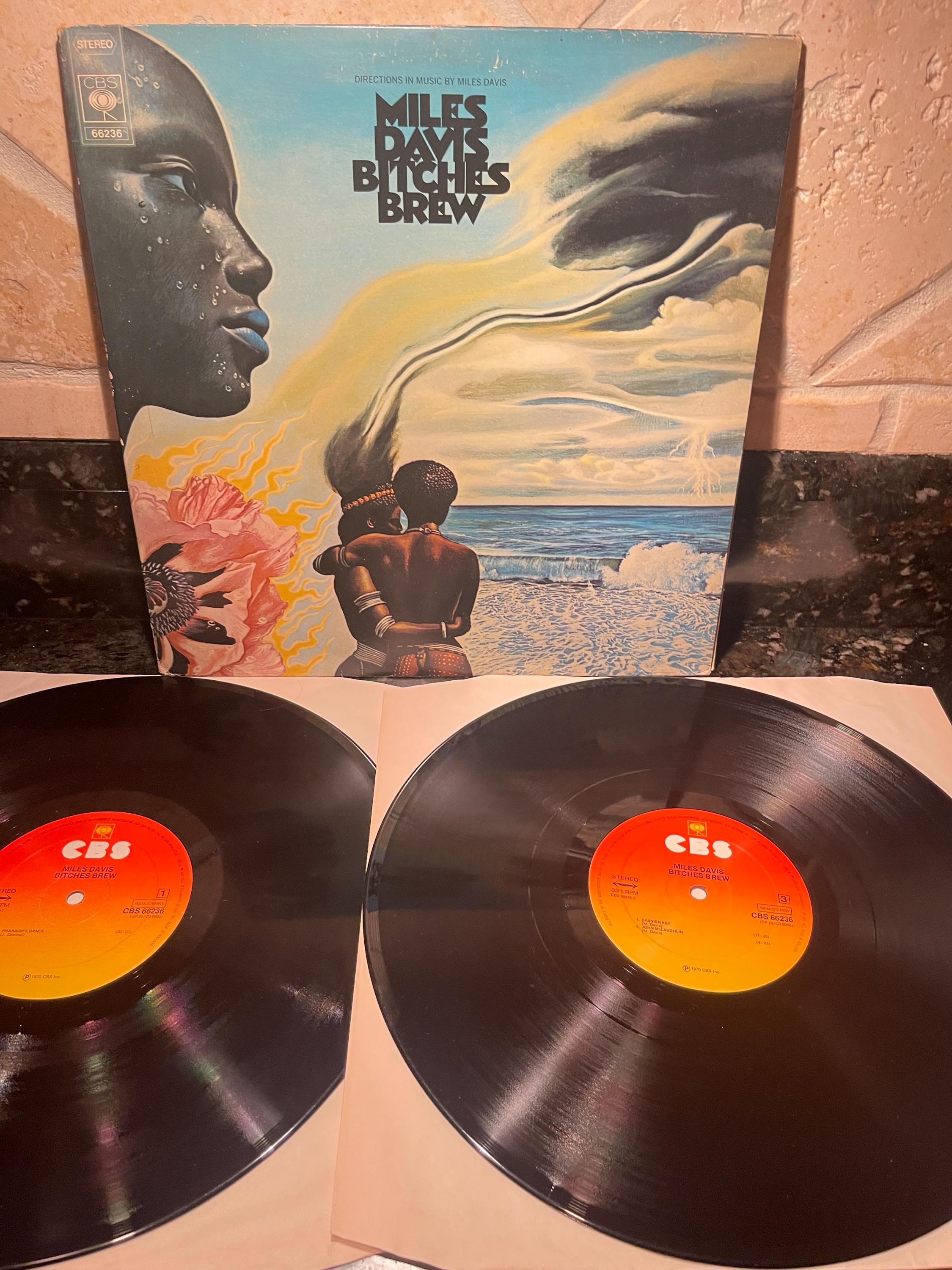 Miles Davis: Bitches Brew 2x Double LP Columbia Records - Vinyl
