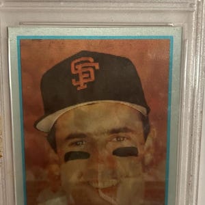 Will Clark 1986 Sportflics Rookie Card PSA 10 Gem Mint Giants
