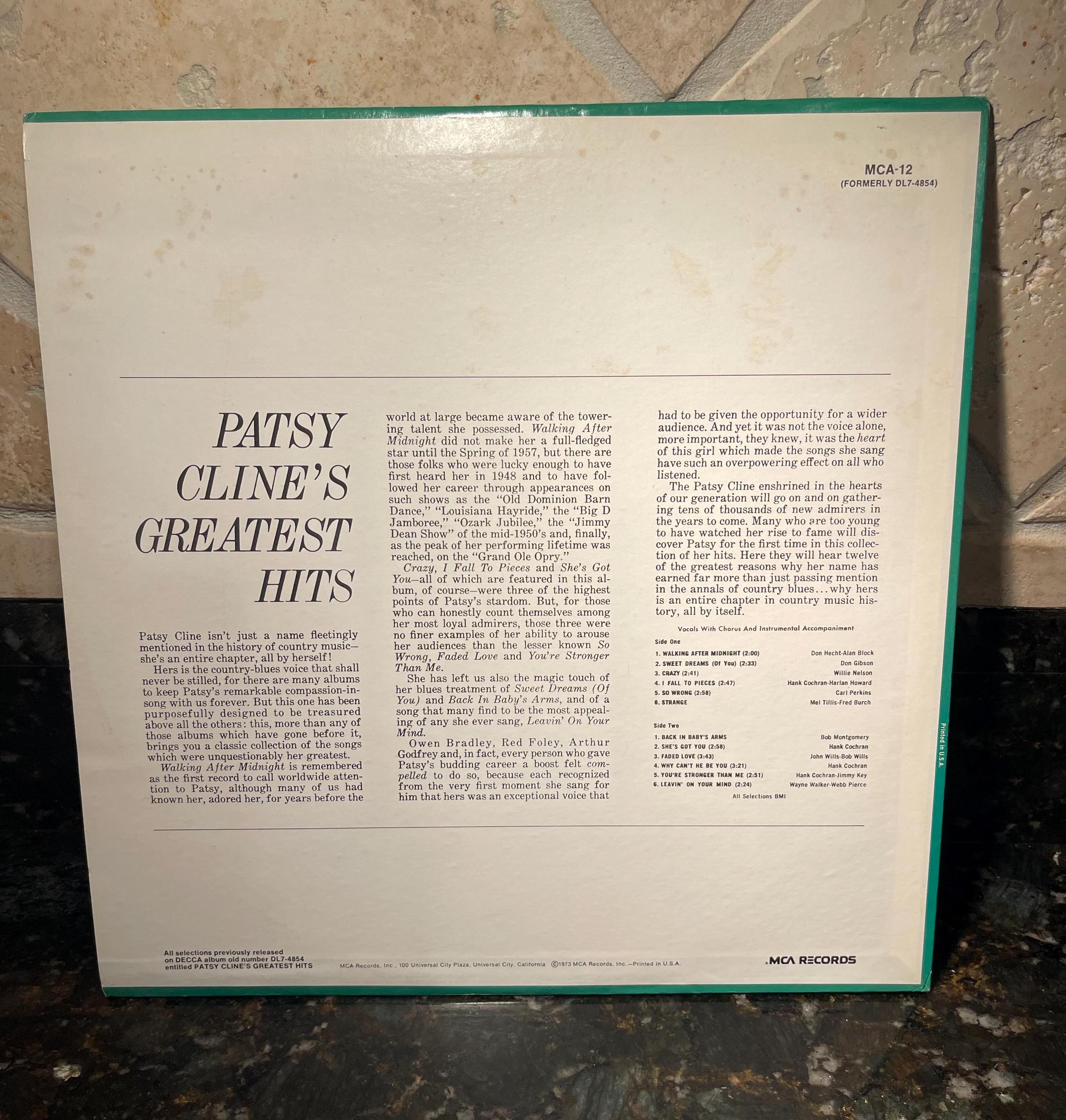 Patsy Cline 