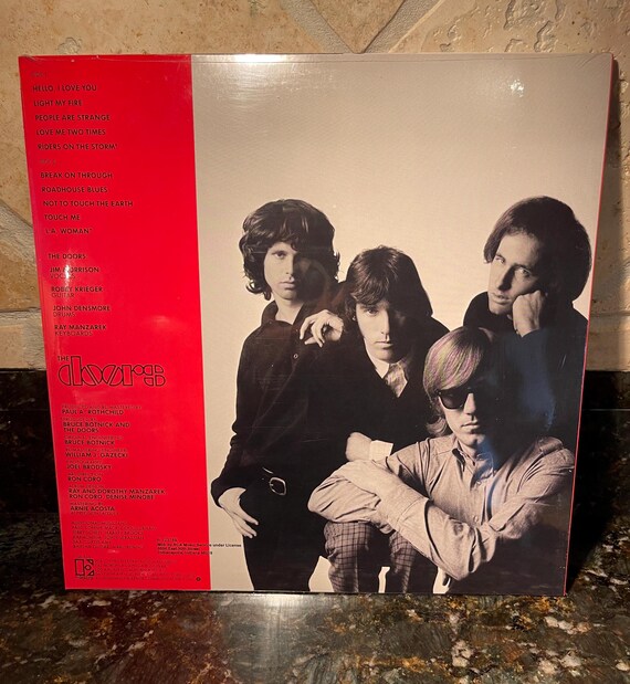 The Doors - Greatest Hits Sealed NOS Vintage- Jim Morrison Classic