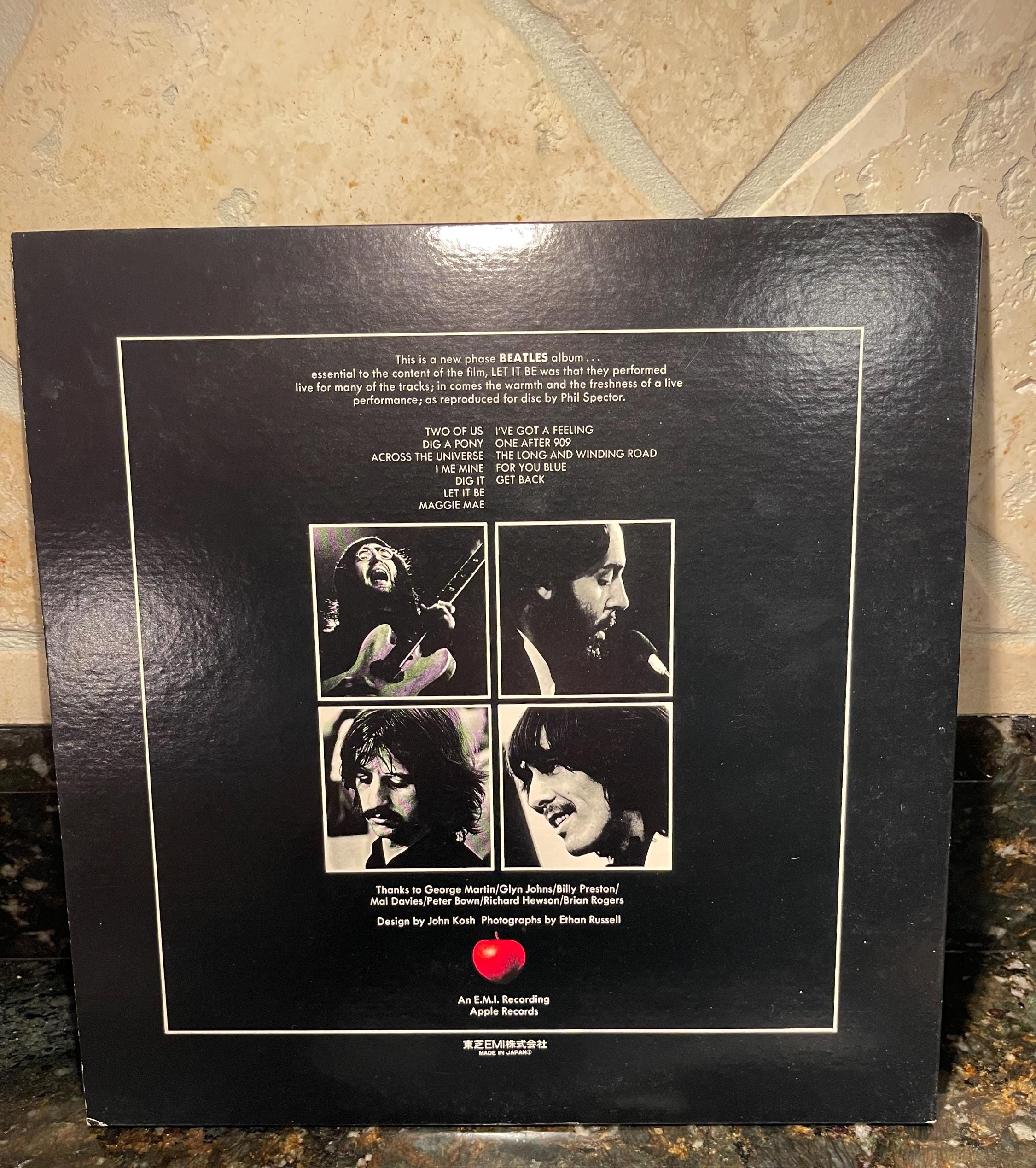 beatles let it be (RARE!!USアドバンス送料込み） The Beatles - Let It Be (Japan Import) – Inner Ocean Records
