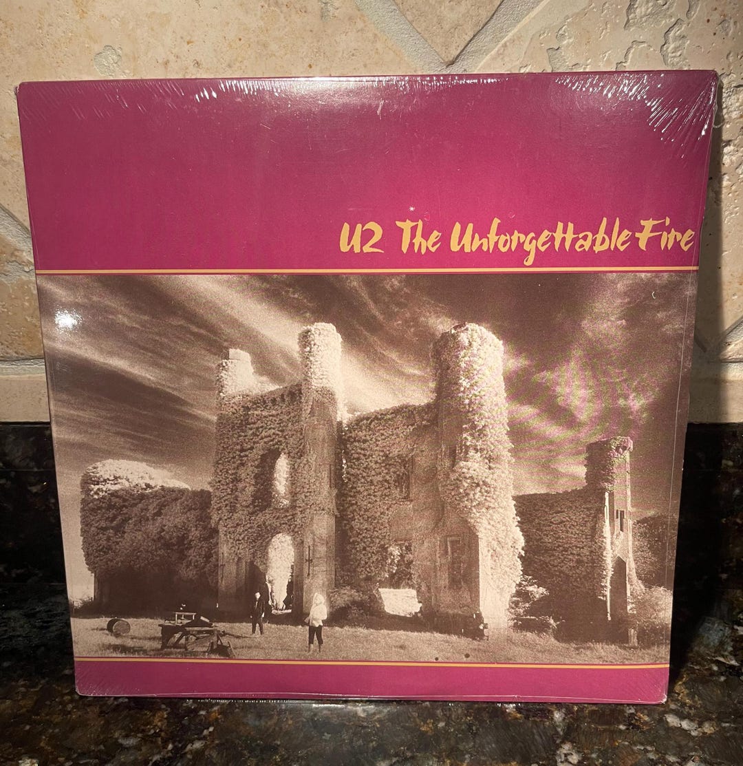 U2 - the Unforgettable Fire - Sealed NOS Condition Vinyl Record LP