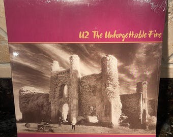 U2 - the Unforgettable Fire - Sealed NOS Condition Vinyl Record LP