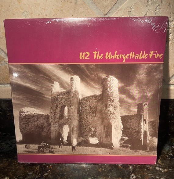 U2 - the Unforgettable Fire - Sealed NOS Condition Vinyl Record LP