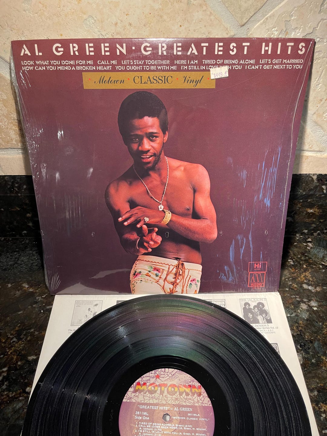 Al Green Greatest Hits - Vintage LP Record Vinyl LP - Near Mint