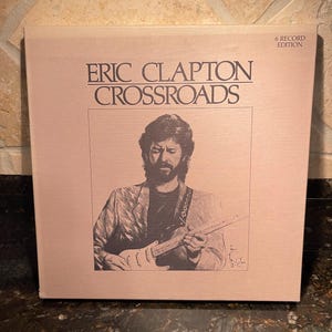 Eric Clapton Crossroads Blues Rock Classic Rock Vinyl Records - 6 LP Box Set EX condition -  Free Shipping