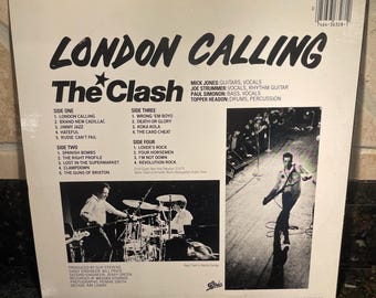 ザ・クラッシュ「ロンドン・コーリング」 - 希少なビンテージ ビニール