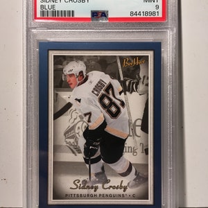 2006 Bee Hive Blue Sidney Crosby PSA 9 - Graded Encased Penguins Legend - Rare 2nd year card