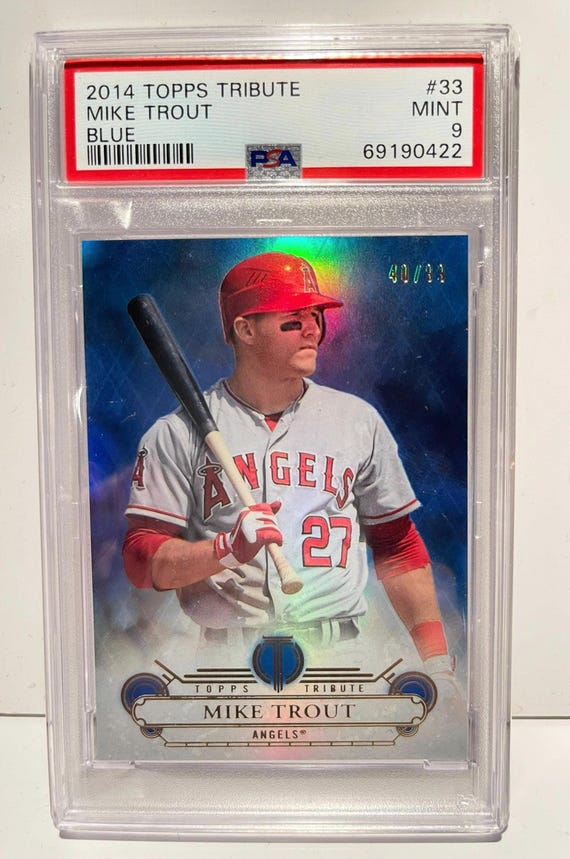 mike trout rare baseball card 2023 Topps #27 NM-MT Los Angeles Angels Trading : Collectibles & Fine Art Mike Trout #MV-9 Prices |