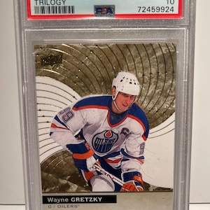 Wayne Gretzky 2017 Upper Deck Trilogy PSA 10 Gem Mint - Encased Graded