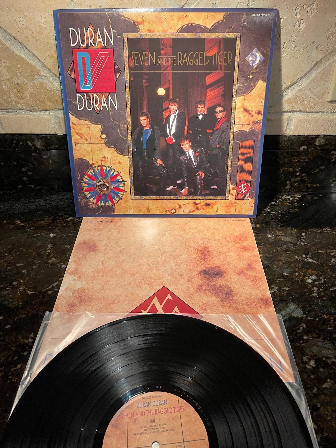 Duran Duran signed vinyl album seven and the Ragged tiger main image 0