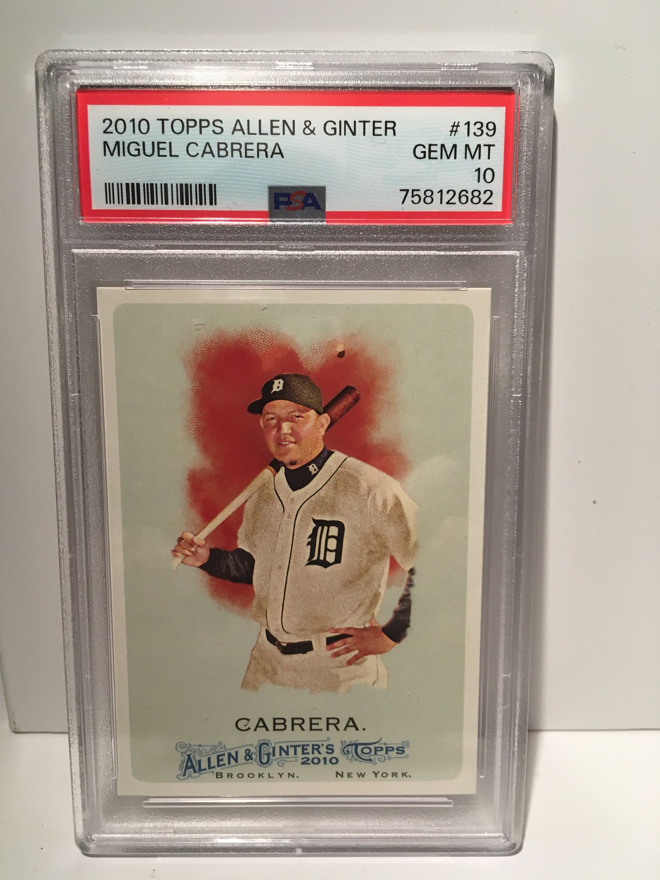 Sold at Auction: 2004 Miguel Cabrera Game Used Bat/jersey Card