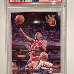 1993 Ultra #30 MICHAEL JORDAN Bulls Hof PSA 9 Mint Graded Encased