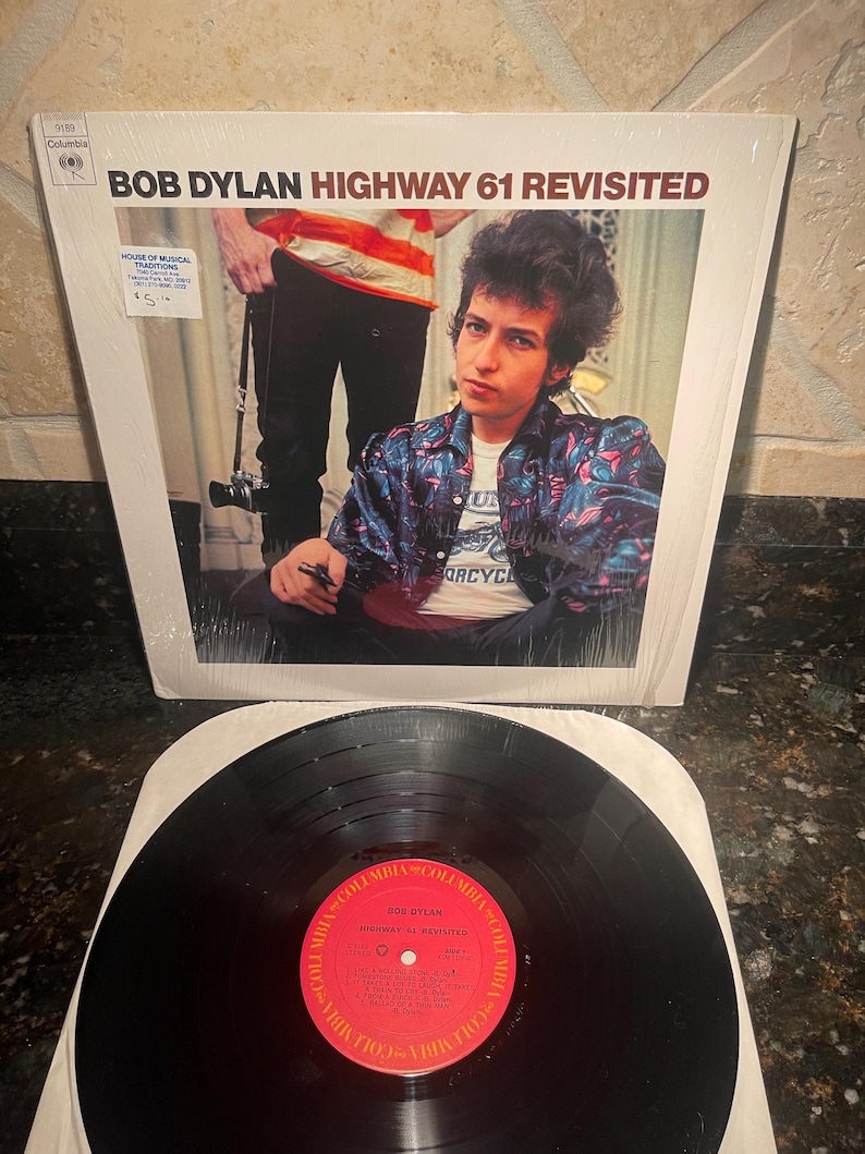 Bob Dylan "Highway 61 Revisited" LP Vinilo Vintage - En excelente estado, sin usar - ¡Envío gratis! imagen 1