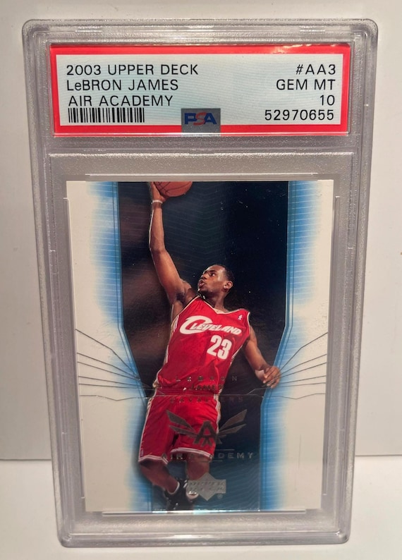 2003 Upper Deck Air Academy Lebron James PSA 10 Gem Mint Rookie RC 