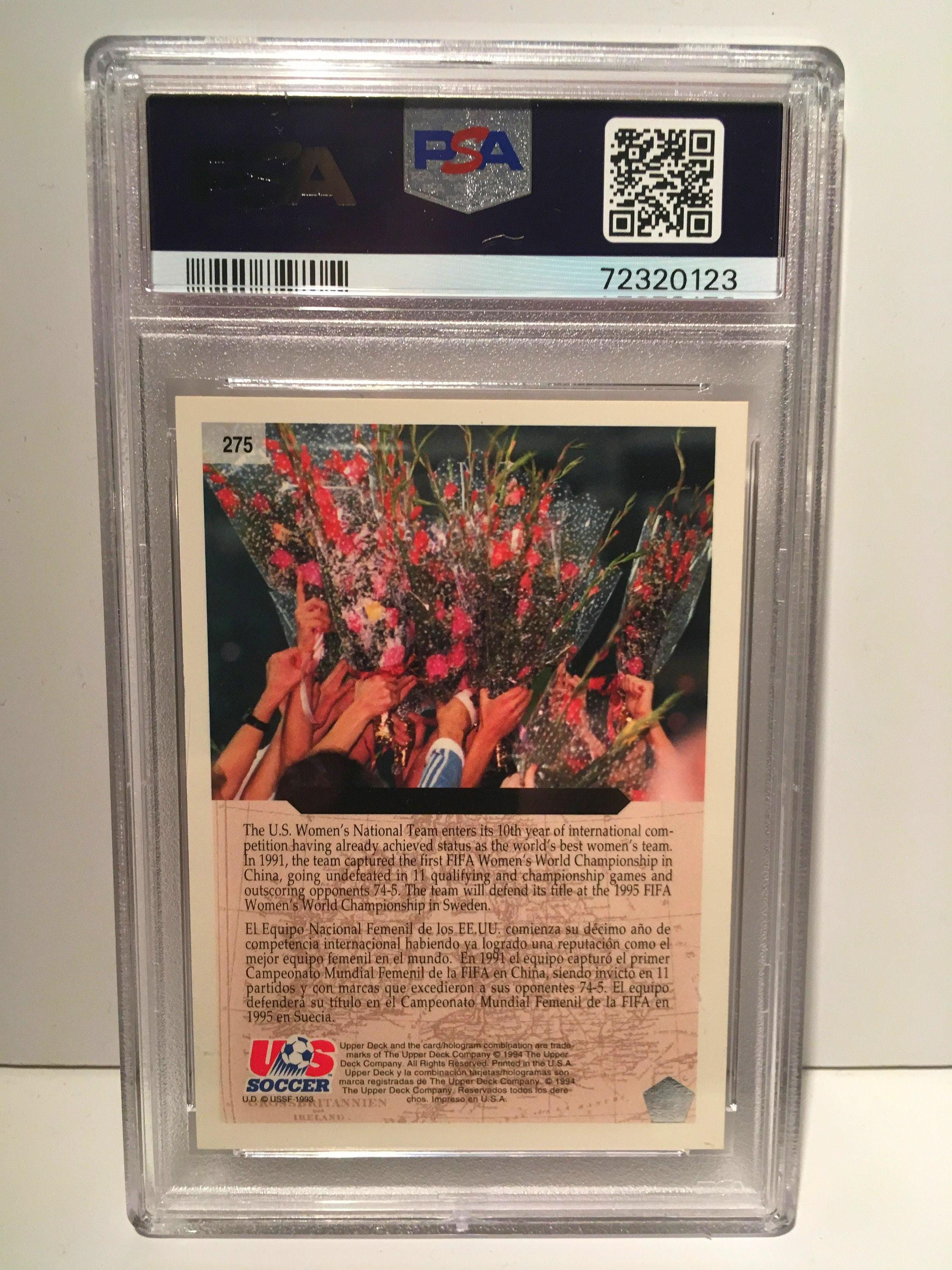 1994 Upper Deck World Cup Soccer USA US Womens National Team Card
