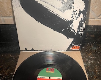Led Zeppelin 1 Debut Record Vinyl LP Rock - Vintage pressing - EX condition