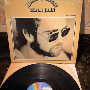 Elton John - &quot;Honky Chateau&quot; - Rare Vintage Gatefold LP - Excellent Condition in Shrink - Vintage -  Free Shipping!
