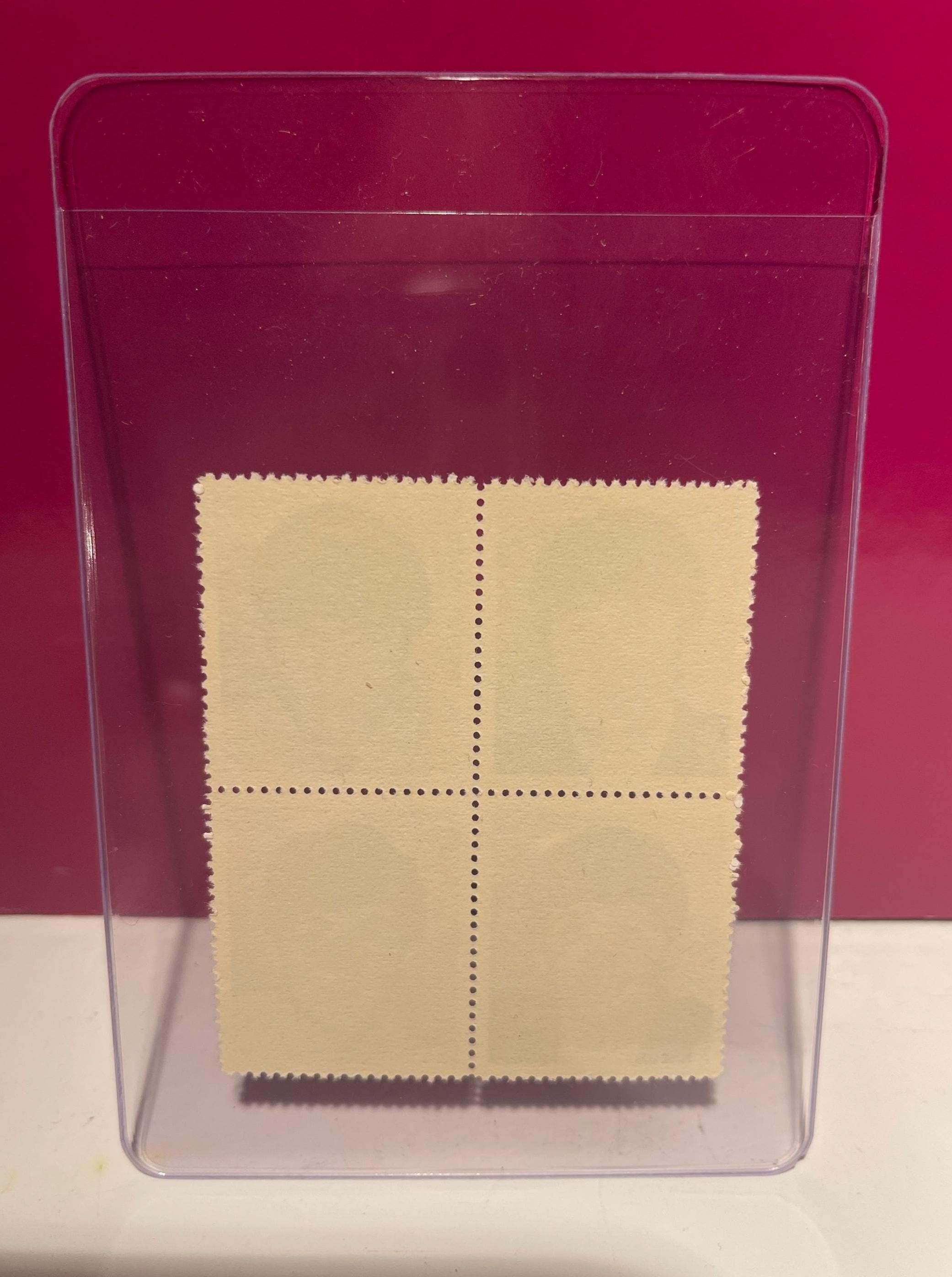 ビートルズ - 1964年オリジナル未カット切手 - ヴィンテージオリジナル