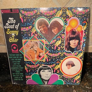 Sonny & Cher &quot;The Best of&quot; Sealed Vintage Vinyl Record LP NOS