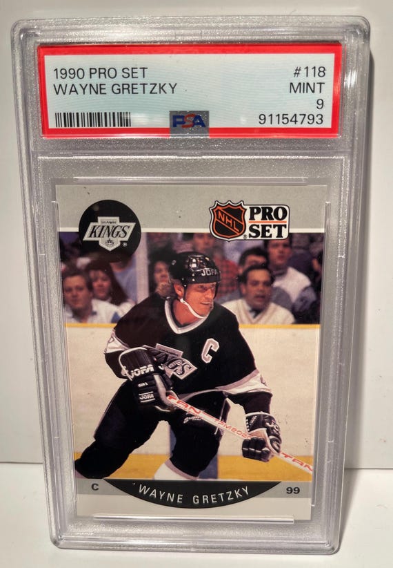 1990 Pro Set Hockey Wayne Gretzky HOF PSA 9 Mint Kings - Graded Encased - Etsy Finland 1990 Pro Set Hockey Wayne Gretzky HOF PSA 9 Mint Kings - Graded Encased - Etsy Finland