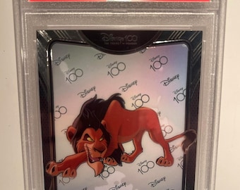 2023 Kakawow Phantom Disney 100 Scar #62 Lion King PSA 9 Mint Graded Encased