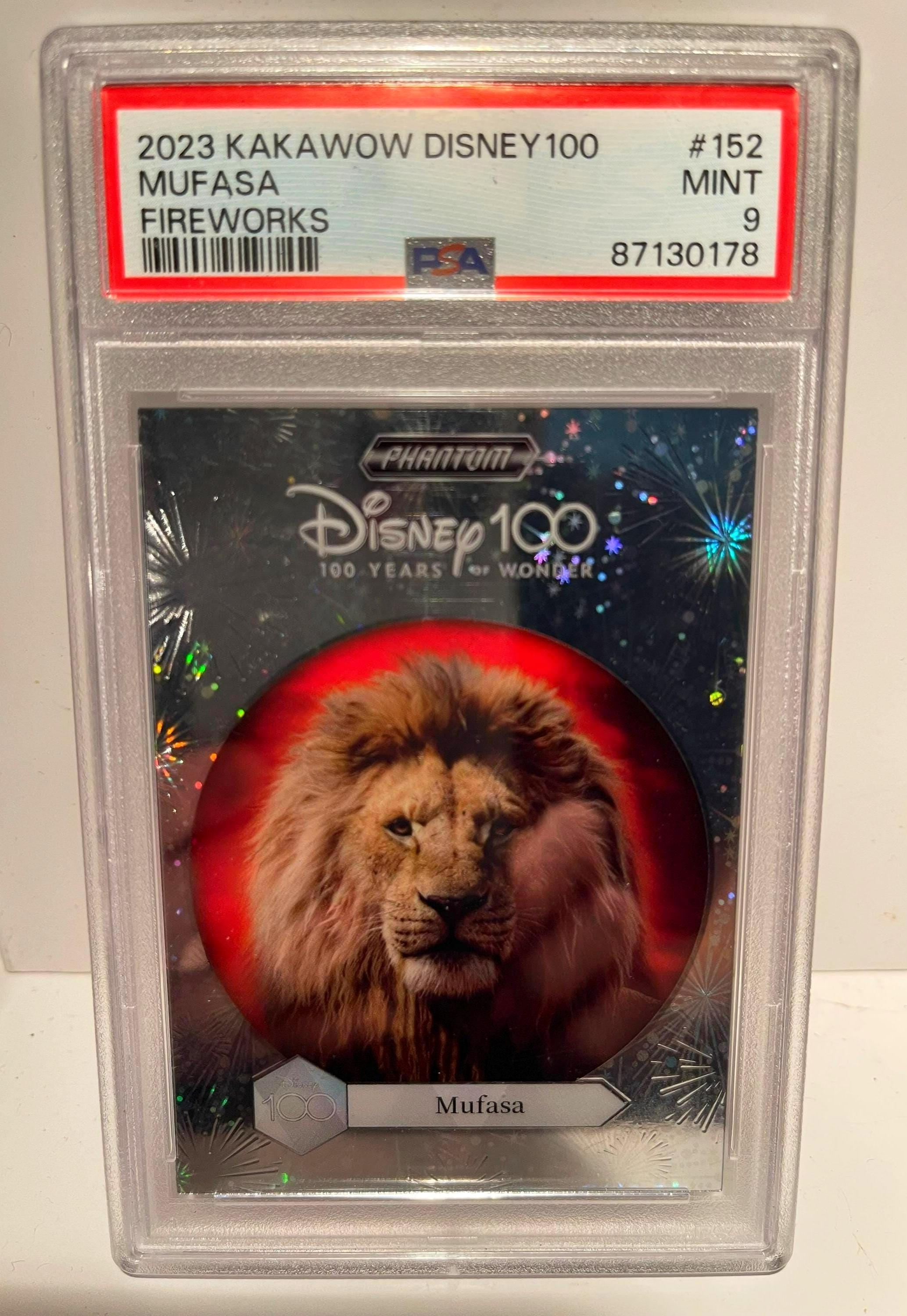 Disney100 父の教え ムファサ＆シンバ PSA10 2025年最新】父の教え