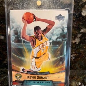 2007 Upper Deck Kevin Durant Rookie Box Set RC #11 Mint Condition Thunder Sonics