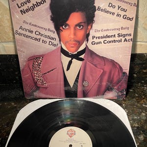 Prince &quot;Controversy&quot; 1980&#39;s LP Vinyl Record Excellent Condition Shrink! - Free Shipping!