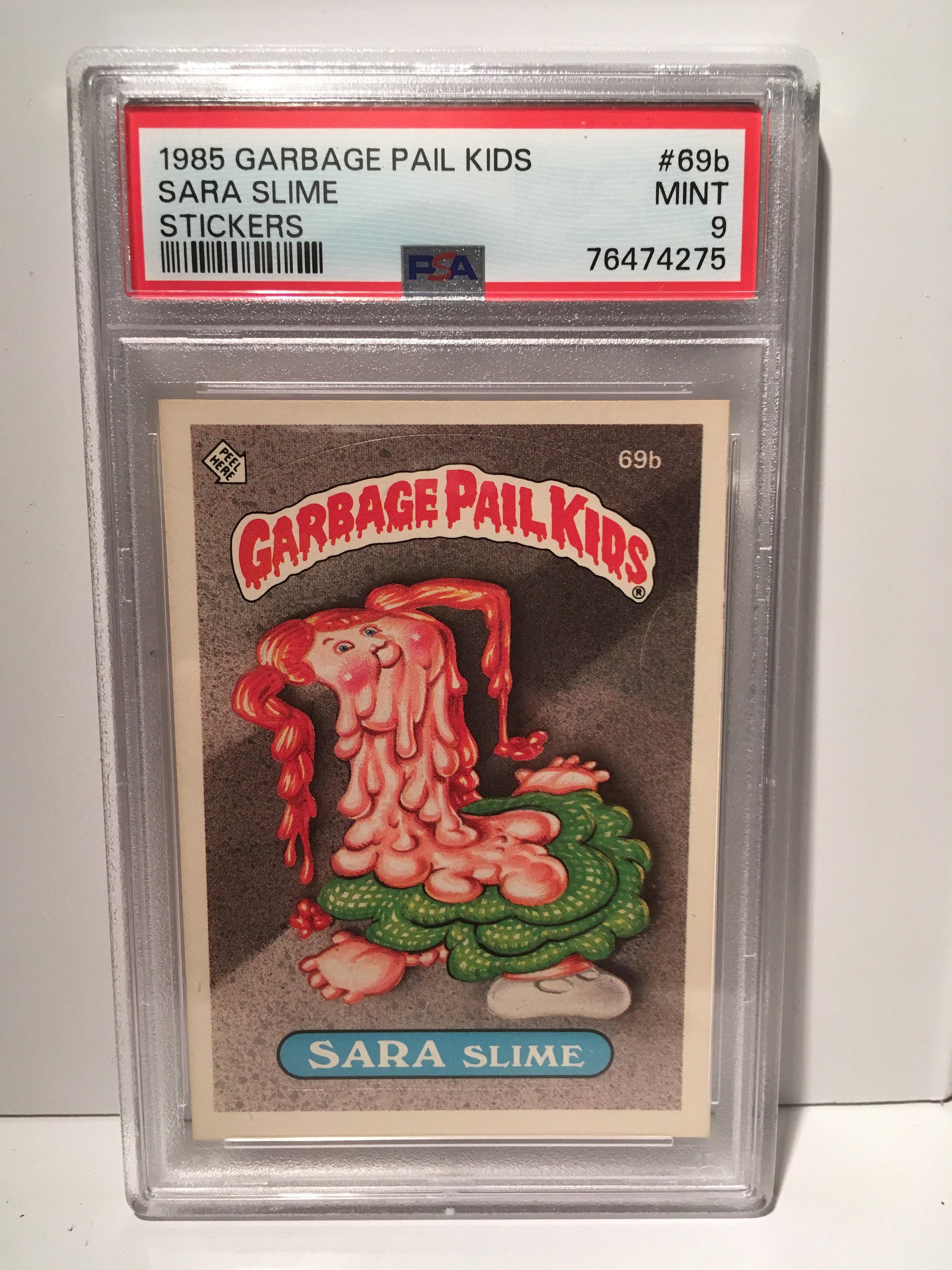 garbageRページ 1985 Garbage Pail Kids Original Sara Slime PSA 9 Mint 69B Rare - Etsy