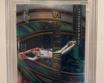 2023 Select Sensations #7 Victor Wembanyama - BGS 10 Pristine Rookie Card!