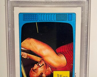 Hulk Hogan 1985 Topps PSA 9 Mint WWF #60 Graded Encased Rookie RIP Legend!