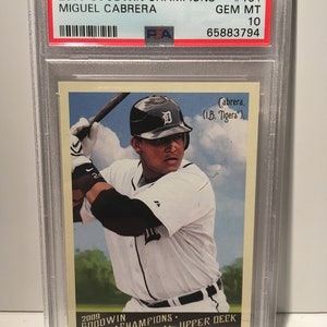 2009 Oberdeck Goodwin Meister Miguel Cabrera # 131 Detroit Tigers