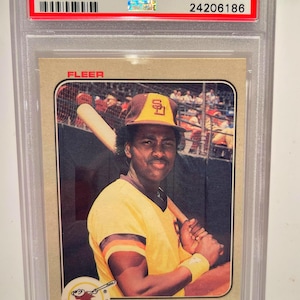 1983 Fleer #360 TONY GWYNN Rookie Card Hall of Fame - PSA 7- graded, authenticated, encased