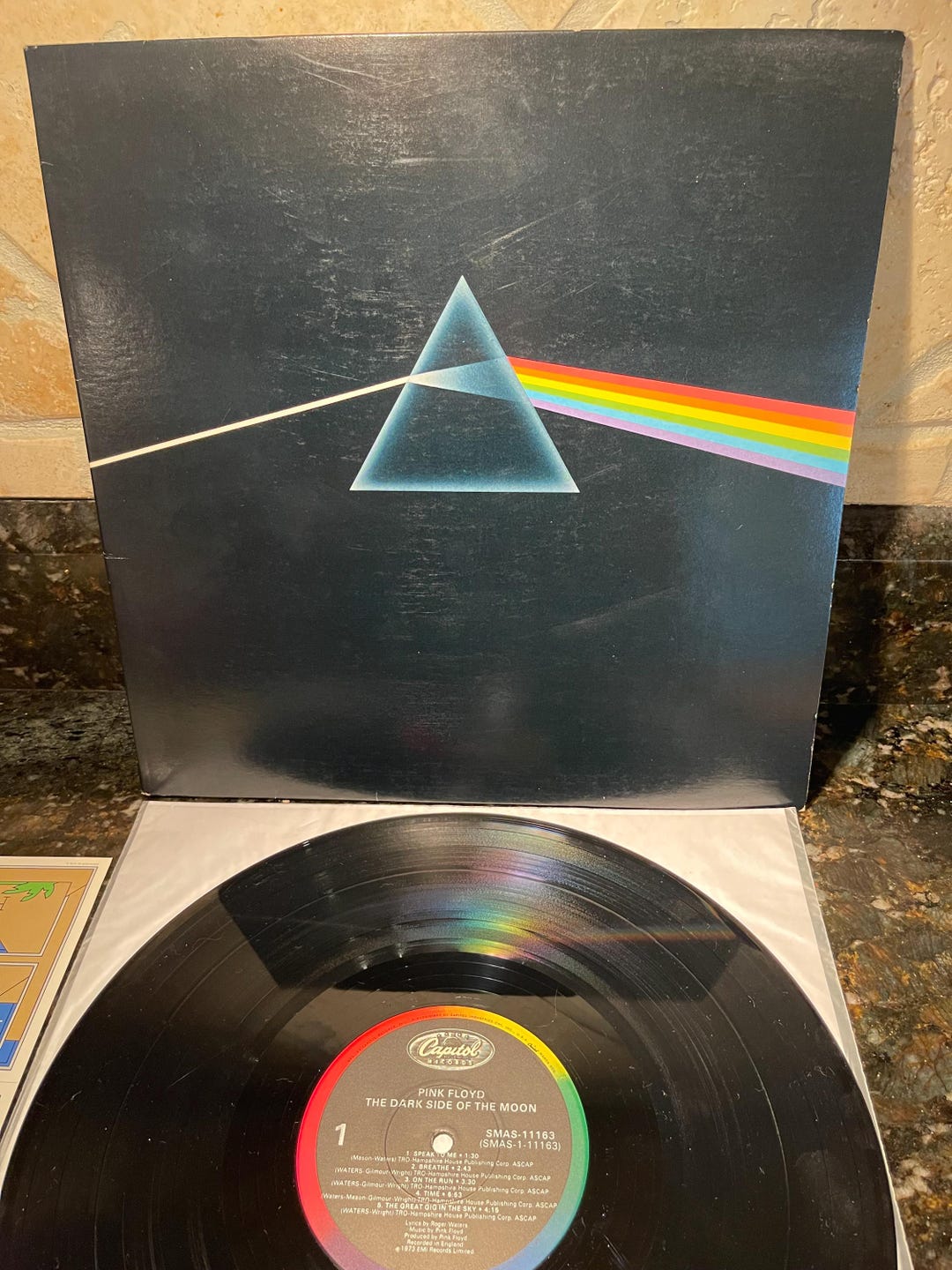 Pink Floyd: the Dark Side of the Moon 12" Record Vinyl LP Capitol Rainbow - EX! Free Shipping! - Etsy