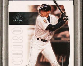 Ichiro 2002 SP Authentic #12 PSA 10 Gem Mint Graded Encased Mariners