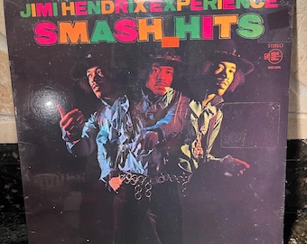 Vintage Jimi Hendrix Smash Hits (no Poster) Vinyl Record LP - Etsy