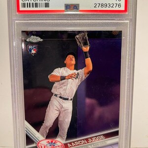 ゲームセンター・ゲームカード 2017 Topps Chrome Aaron Judge RC PSA Aaron Judge 2017 Topps Chrome Update Baseball Rookie Card