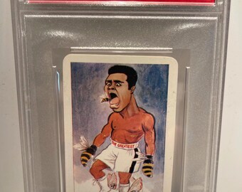 1979 Venorlandus LTD. Our Heroes World Of Sport Boxing #3 Muhammad Ali PSA 10 Gem Mint