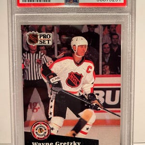 1991 French Pro Set Wayne Gretzky PSA 10 Gem Mint Kings Encased Graded