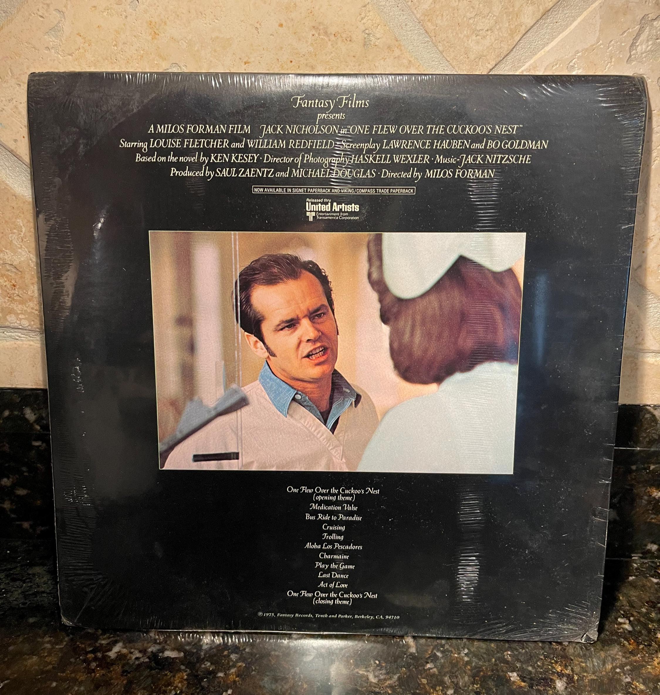 ジャック・ニッチェ『カッコーの巣の上で』サウンドトラック LP