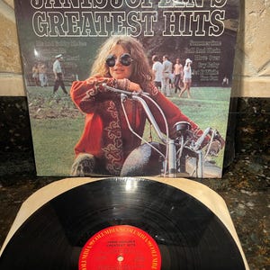 Janis Joplin "Greatest Hits" - High-Grade Vintage  -  Record Vinyl LP - A Classic - Free Shipping!