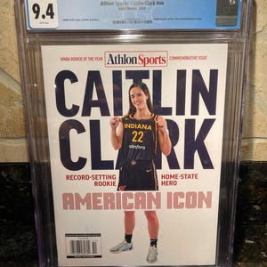 2024 Athlon Sports Caitlin Clark ROY Commemorative CGC 9.4 Graded Encased