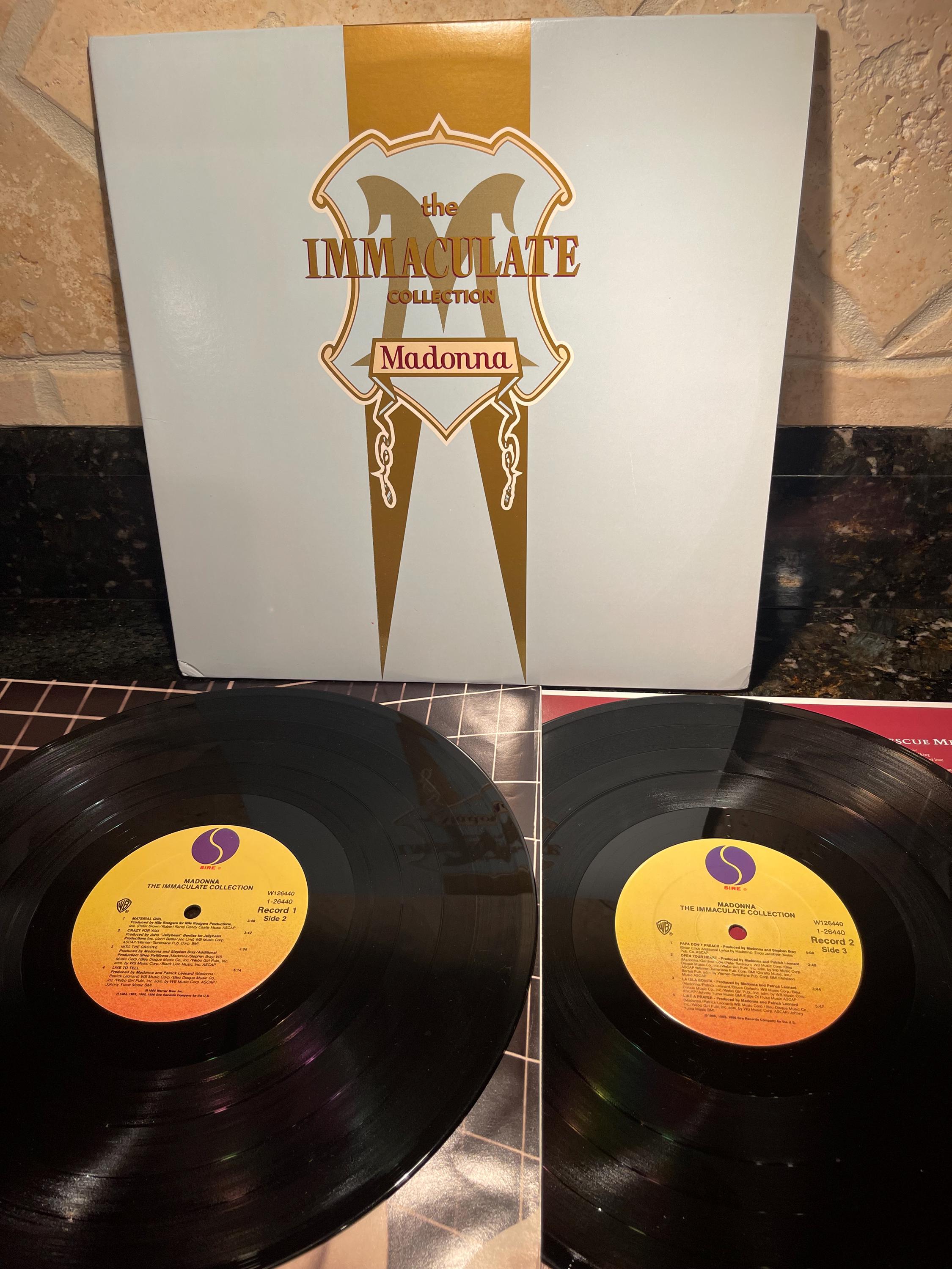 Madonna Immaculate Collection Vinyl - Etsy
